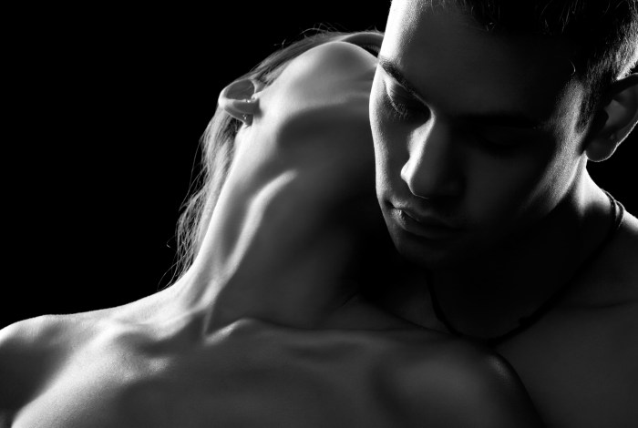 Girl passion excitement