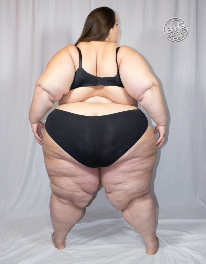 Old fat women light