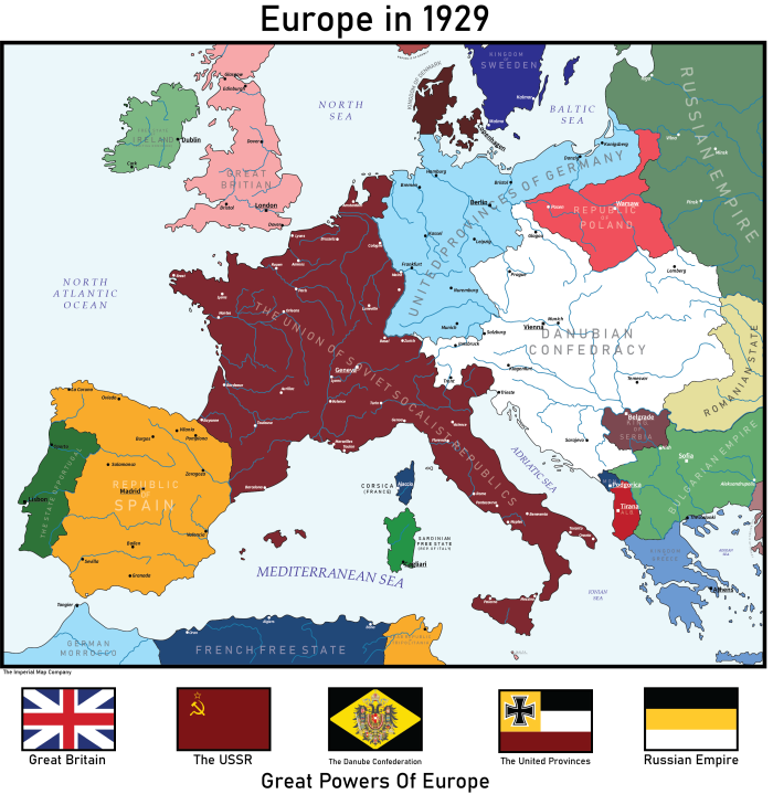 Alternative map of France