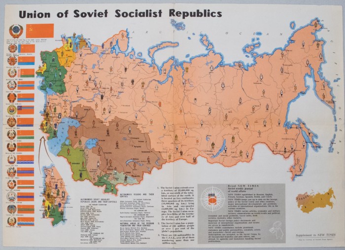 1991 USSR map