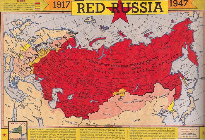 USSR Future map