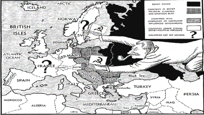 USSR countries on the map