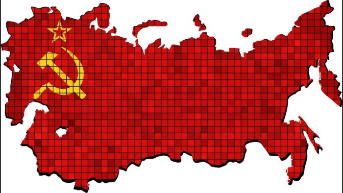 Soviet Union Map of 1938
