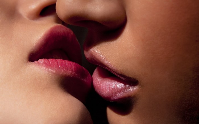 Beautiful female lips