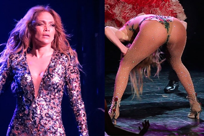Jennifer Lopez in a swimsuit 2020