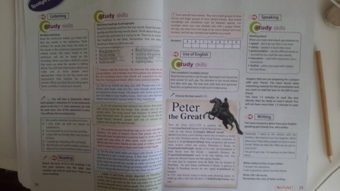 1 Match the Headings to the Texts There is One Extra Heading Option 1 option