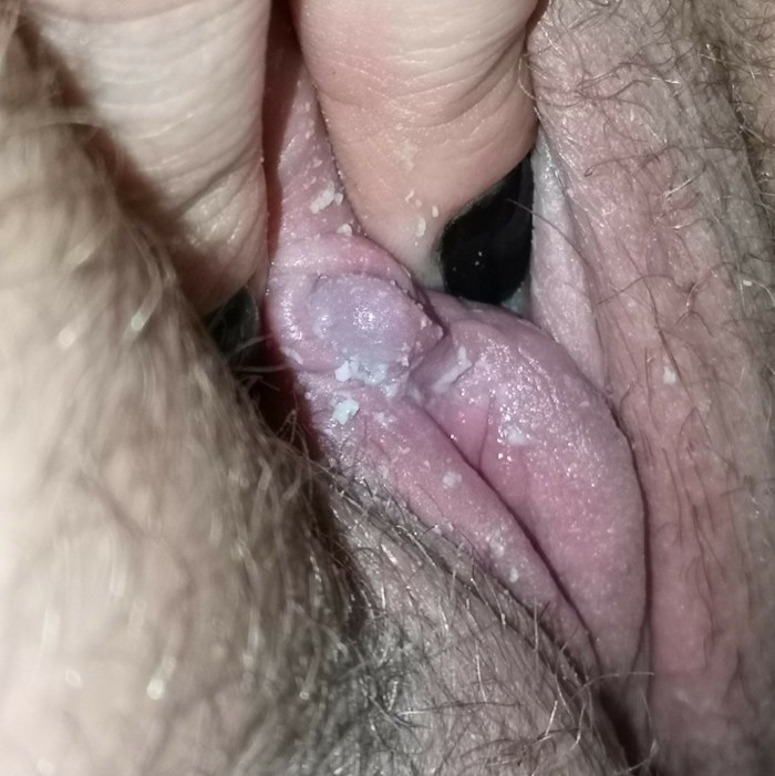 Dirty vagina close -up