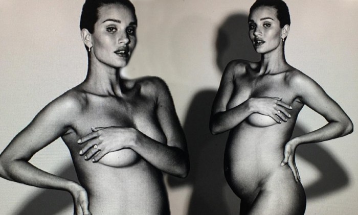 Rosie Huntington-Whiteley Naked