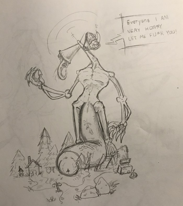 Siren -headed Trevor Henderson Hentai