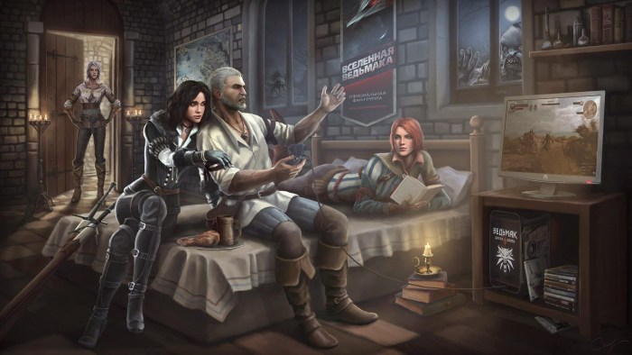 The Witcher 3 Wild Hunt Geralt and Ciri