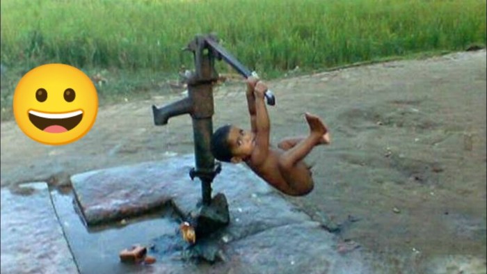 The pump is funny