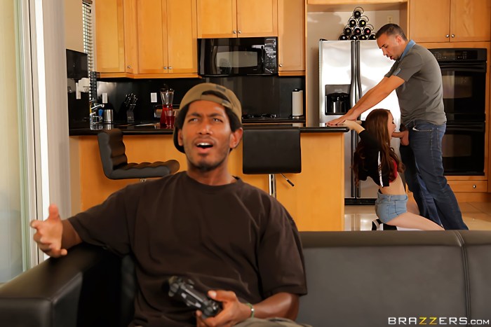 Fucked his wife for her husband's debts Brazzers