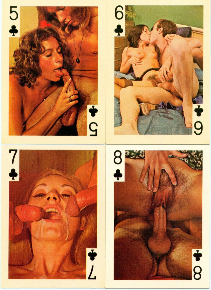 Erotic playing cards Color Climax