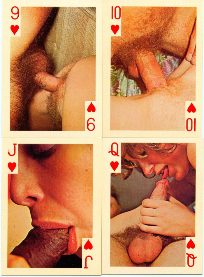 Erotic licking cards