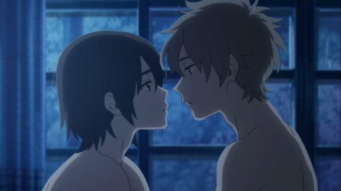 Xun anime is a stranger on the seashore