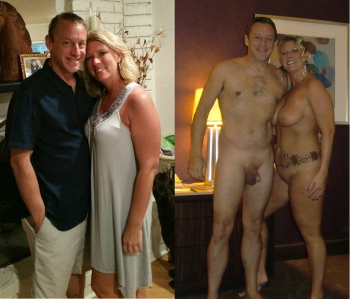 Perversions Dressed Undressed Couple