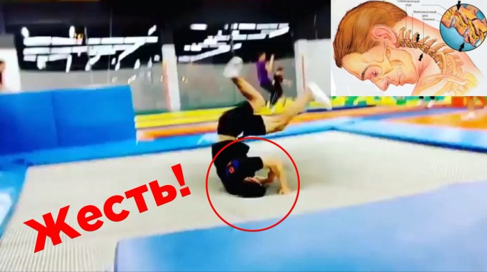 Fitness on trampolines ad