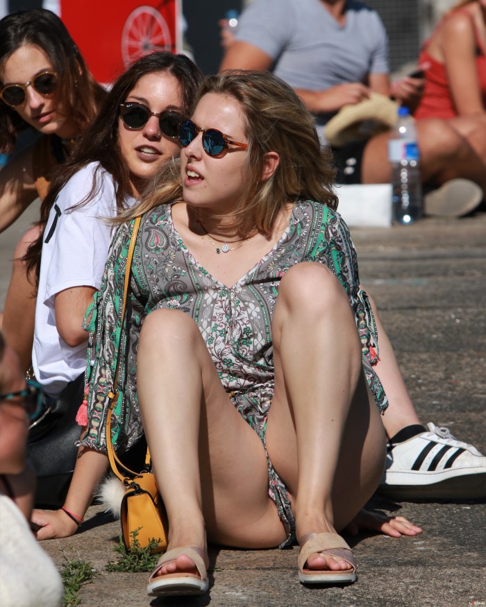 Funny girls lit up