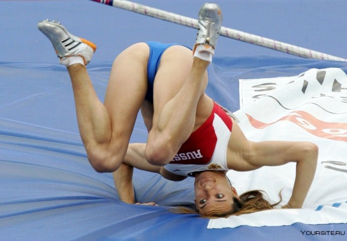 Elena Isinbaeva UPS