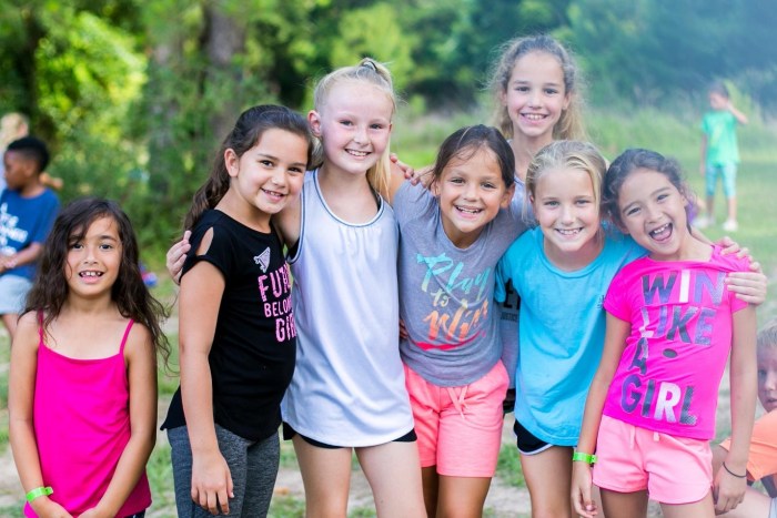 English camp for girls