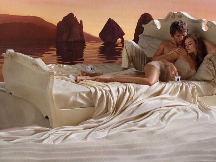 Romance in bed