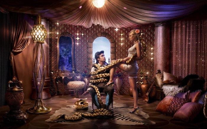 Queen and slave