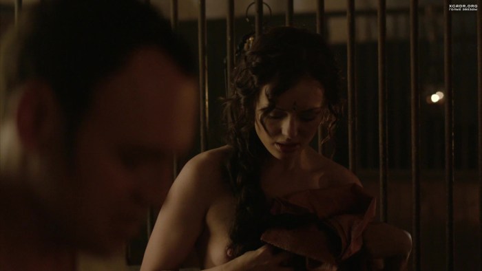 Naked Lara Puliver from the series Da Vinci Demons