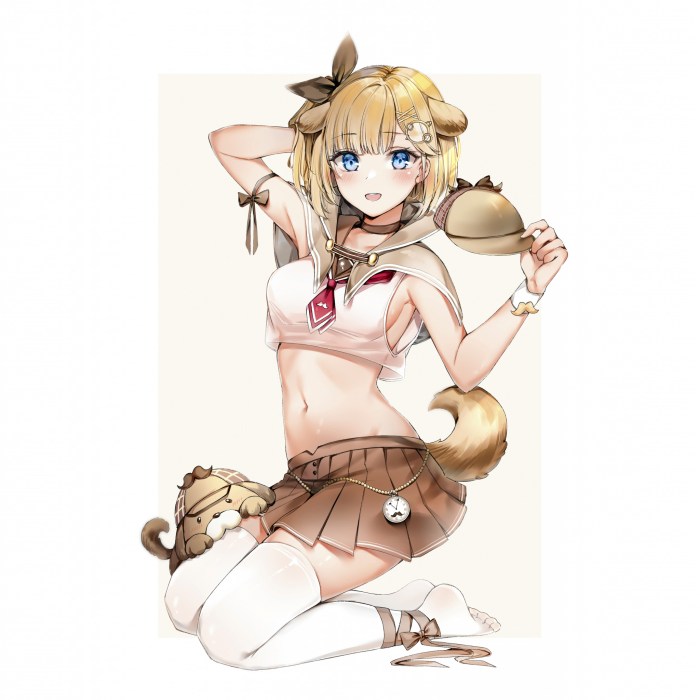 Drill of the anime of the girls