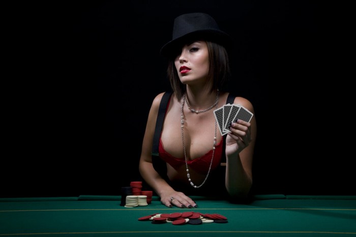 Girls from games in stockings