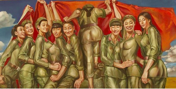 Chinese artist Hu Ming