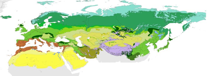 Biomas of Russia