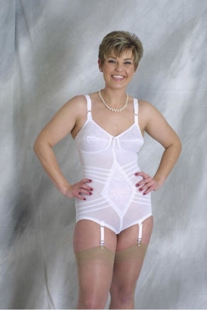 Elderly Matyura in Lingerie