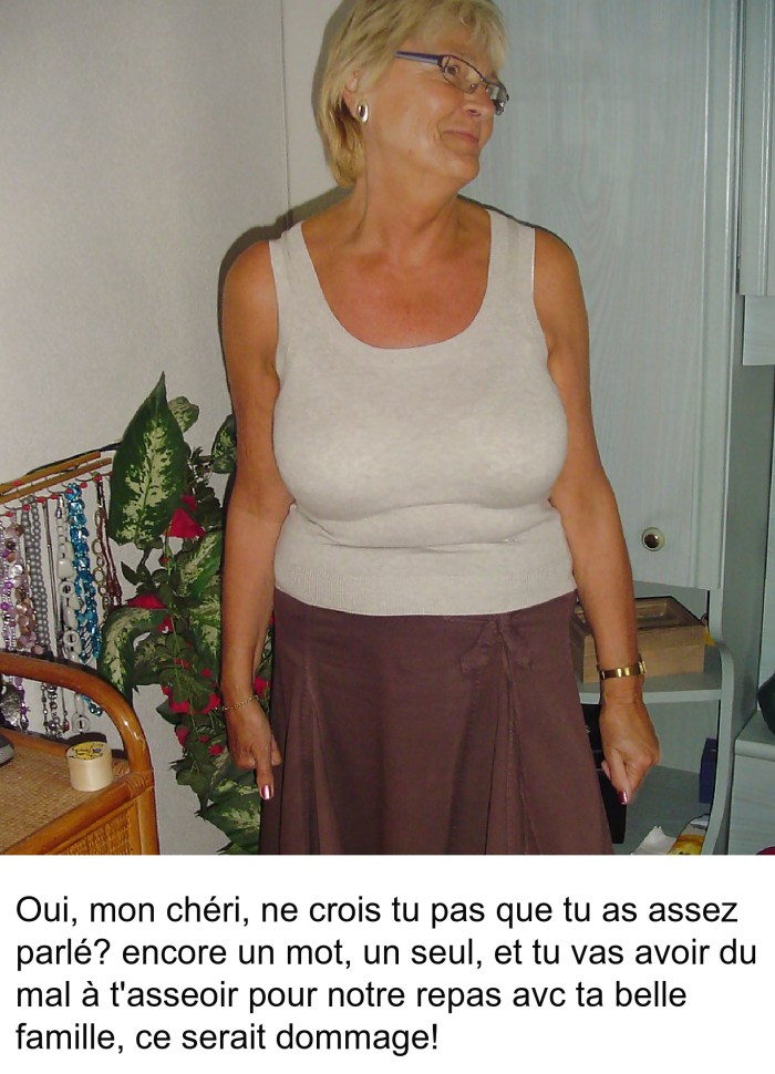 Granny under clothes