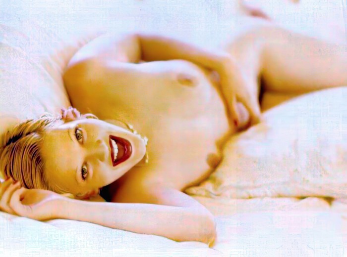 Drew Barrymore in an erotic film