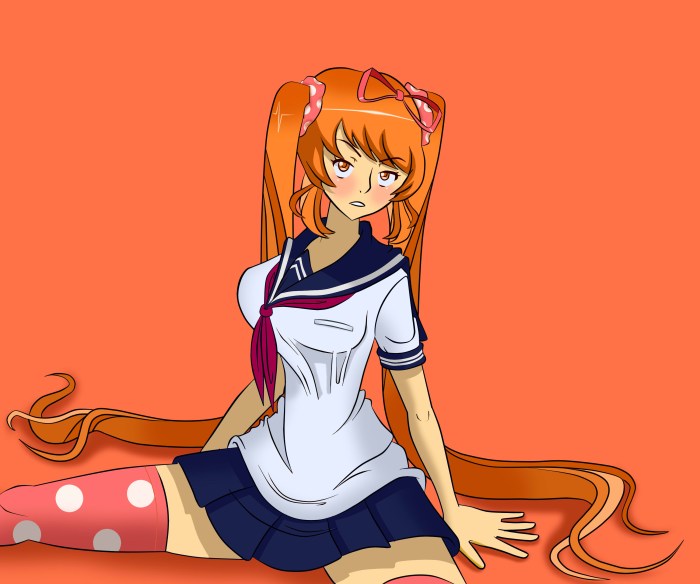 Osana Najimi and Sempai