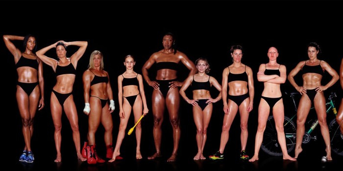 Athletic type of figure