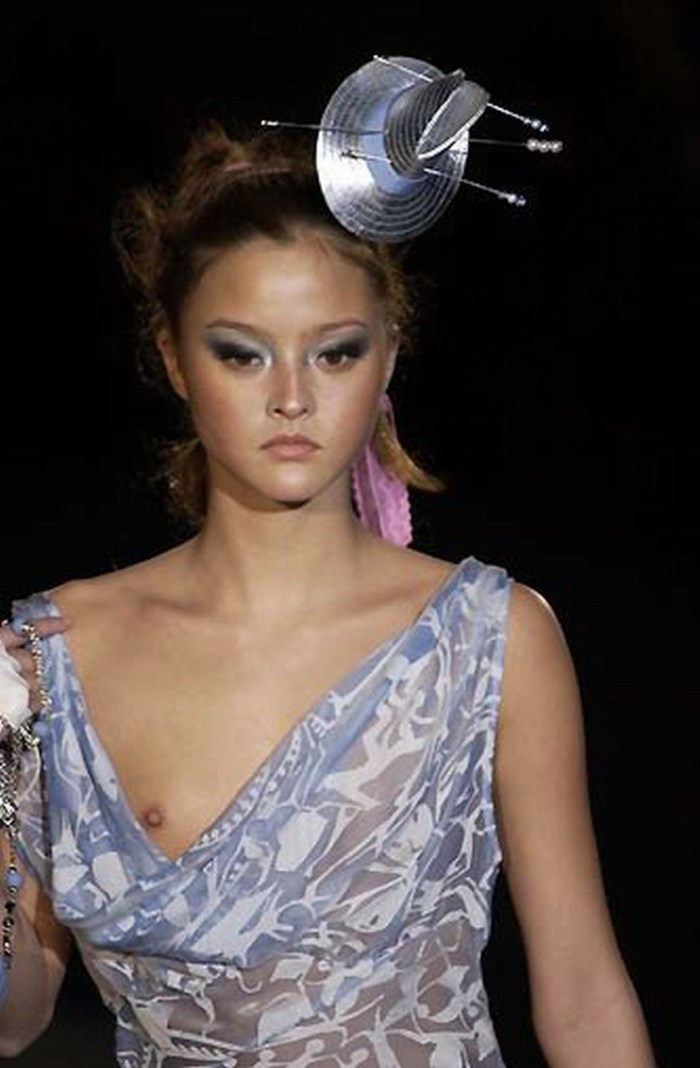Naked Devon Aoki without panties