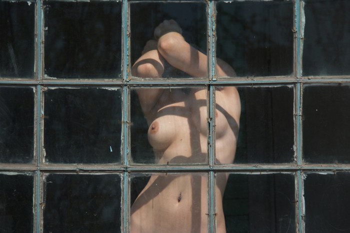 Fuck of beauties on the windowsill