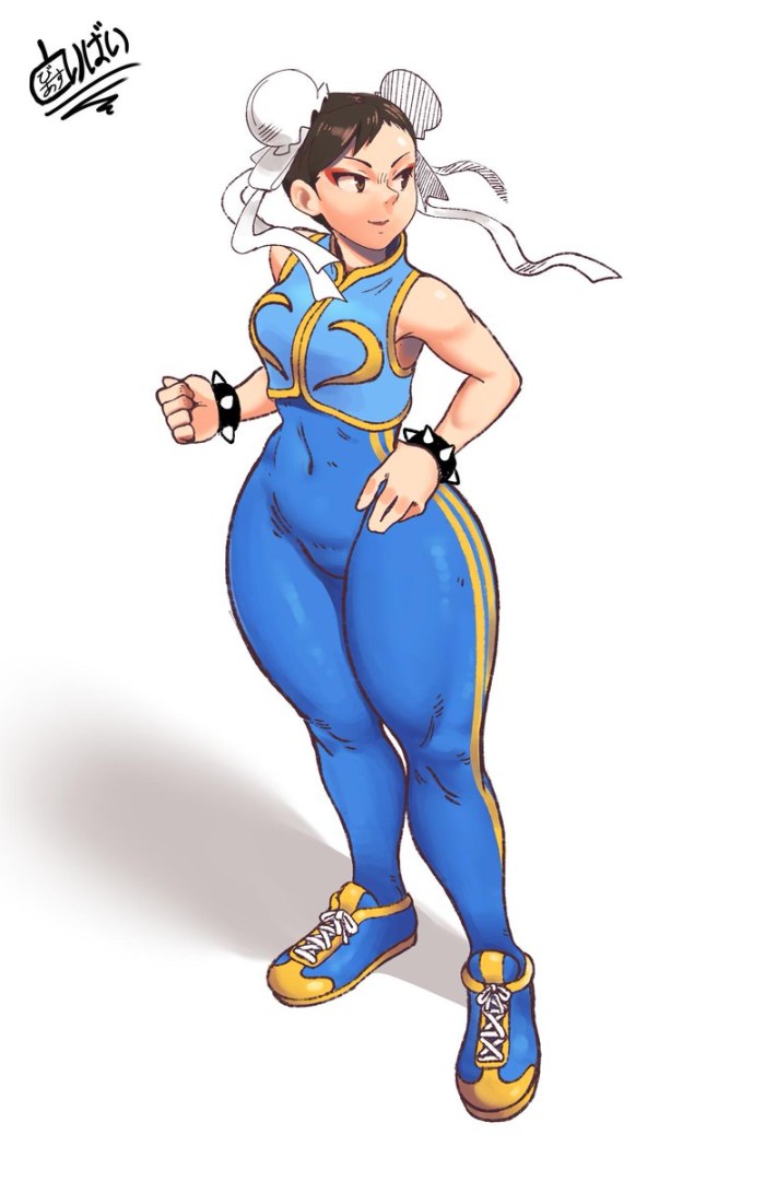 Street Fayiter Chun Lee Big Ass