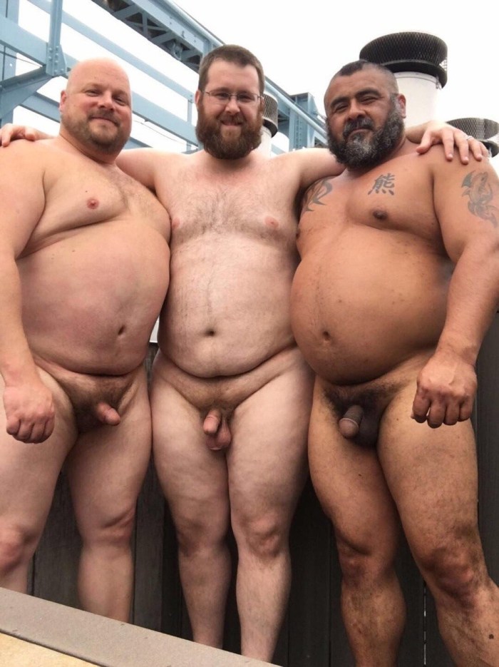 Fat men with thick members