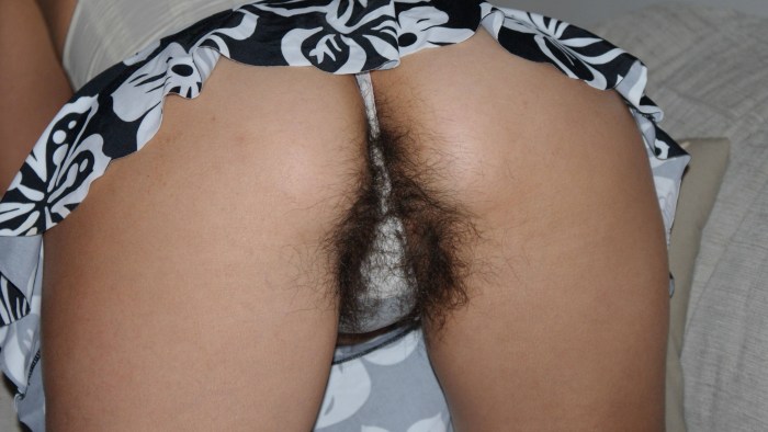 Light pubic hair