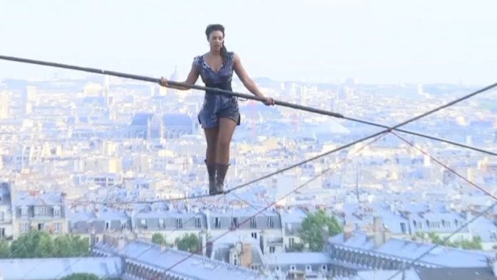 Girl on the rope