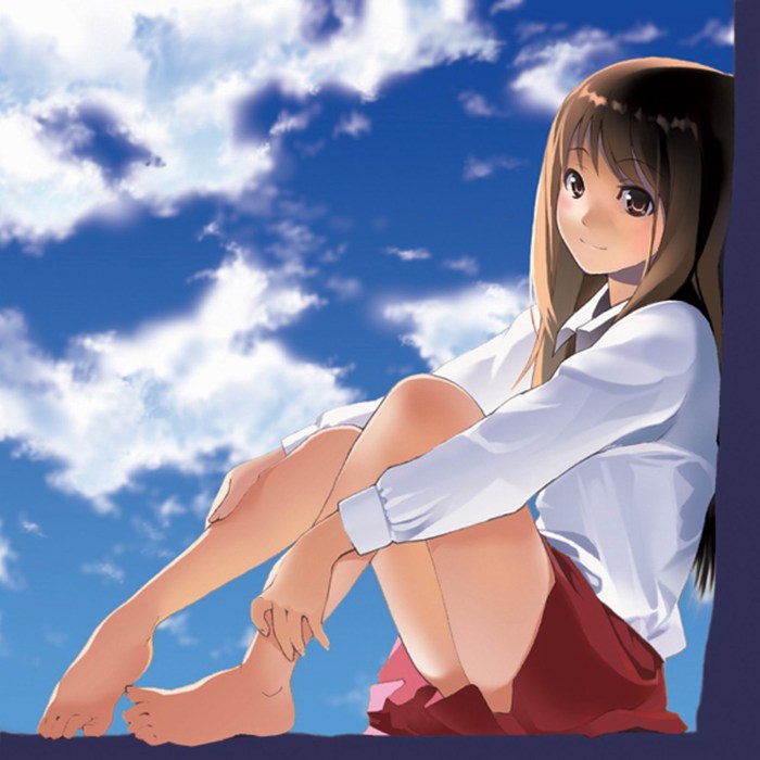 Beautiful anime legs