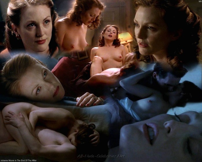 Julianna Moore nights in the style of Bugi naked