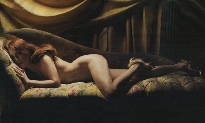 Julianna Moore naked in the film