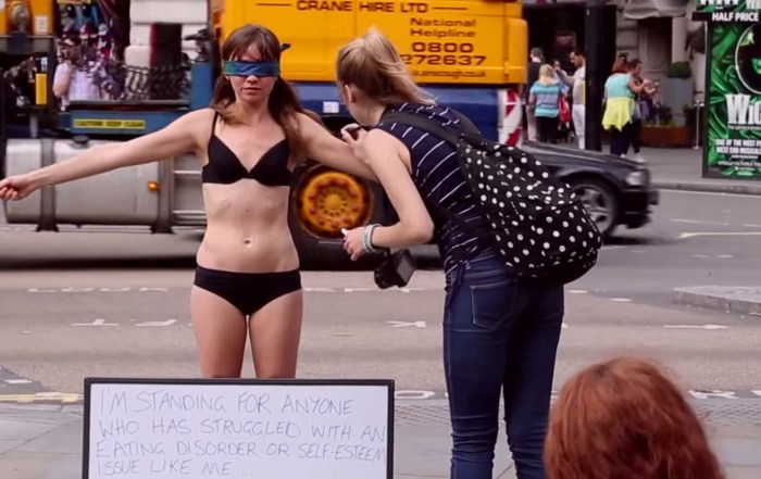Ukrainian exhibitionist