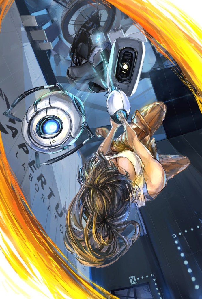 Glados and Whitley