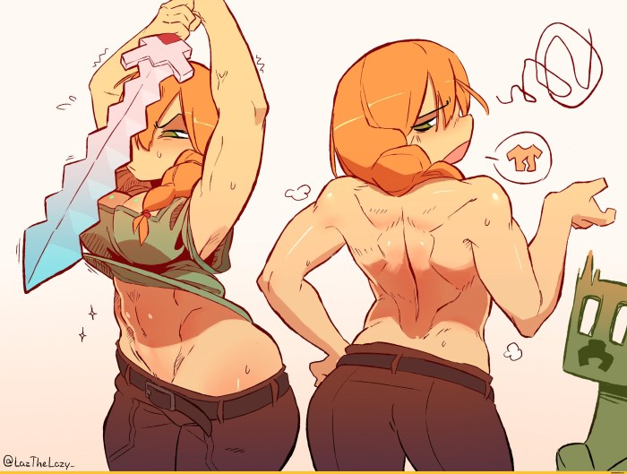 Alex Minecraft NSFW