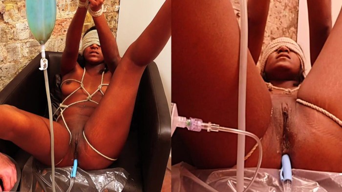 Enema in the Ass