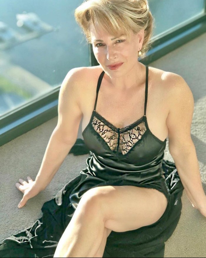 Mature in vintage underwear
